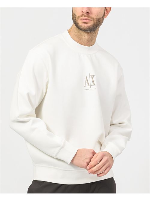 Armani Exchange crewneck sweatshirt with logo ARMANI EXCHANGE | XM000368-AF10818U0009